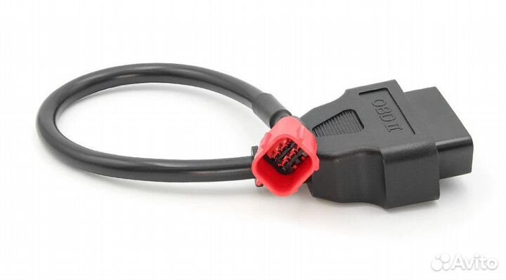 Переходник для мотоциклов Honda 6 pin на OBD2