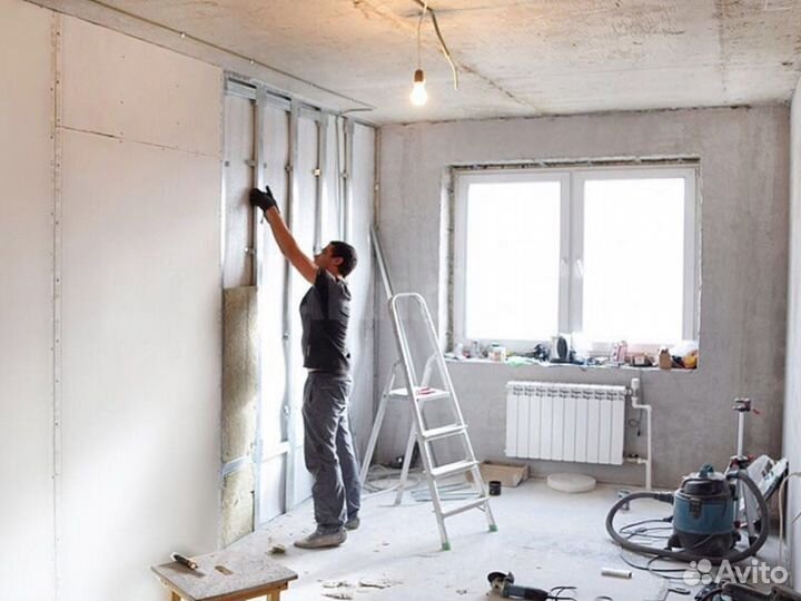 Ремонт квартир под ключ отделочные работы