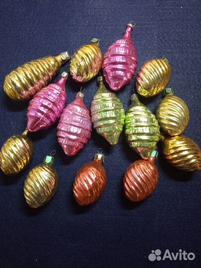 Елочные игрушки СССР