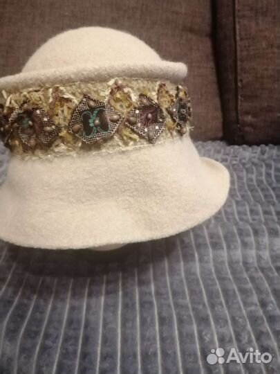 Шляпа женская, 57-58р, демисезон