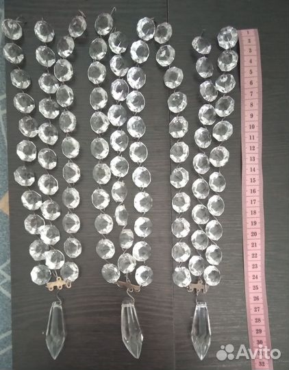 Подвески хрустальные для люстры
