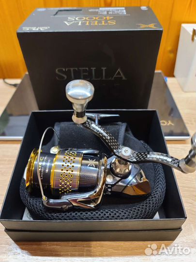 Катушки shimano 10 stella 4000S Daiwa Branzino