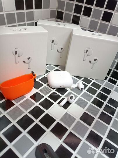 Airpods 3 Premium + Чехол в подaрок