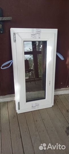 Пластиковое окно новое 475на900