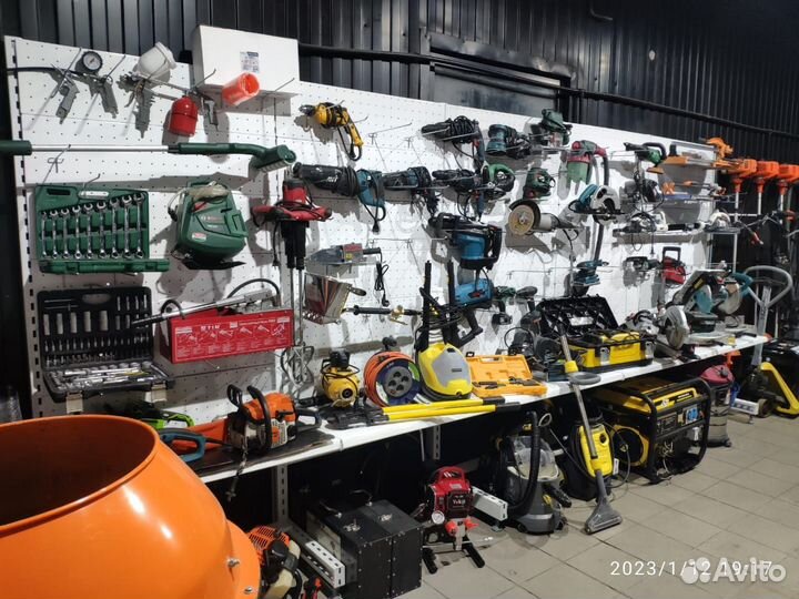 Прокат/Аренда строительного и садового инструмента