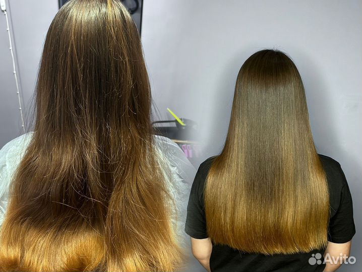 Кератин и ботокс волос