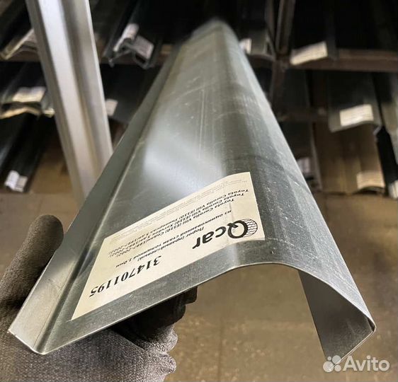 Порог Toyota Corolla E110 1997-2002 (1мм)