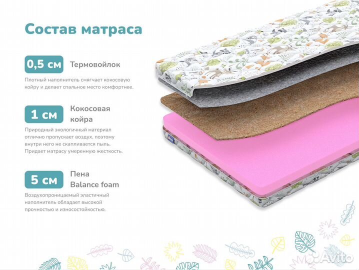 Матрас Новый Лучик х/б