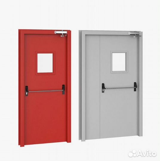 Дверь пожарная