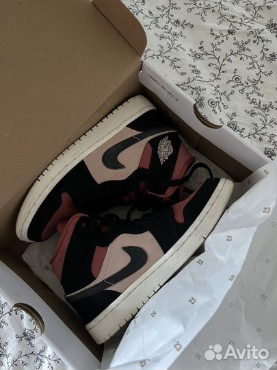 Кроссовки Air Jordan mid ‘Dusty Pink’ 36