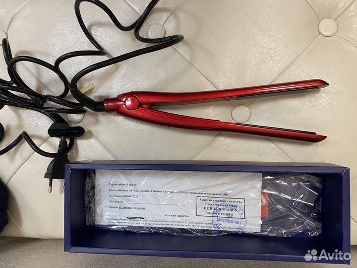 Щипцы утюжок dewal Emotion
