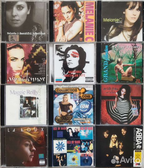 CD диски. Рок, поп, джаз зарубежный