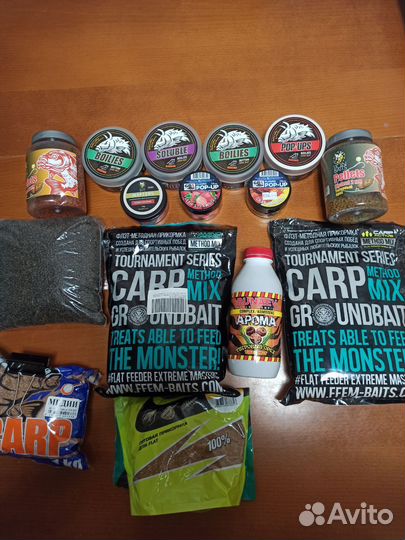 Бойлы, методный корм