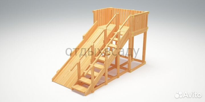 Зимняя горка