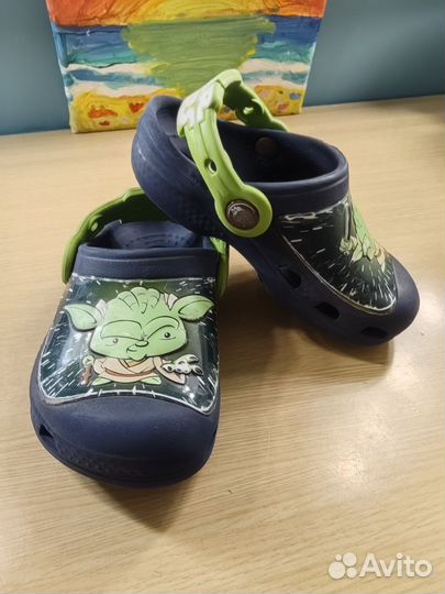 Детские тапки Crocs StarWars размер 6-7