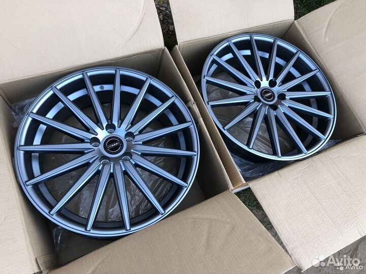 R20 5х112 Vossen VFS2 Grey Matt Новые Диски