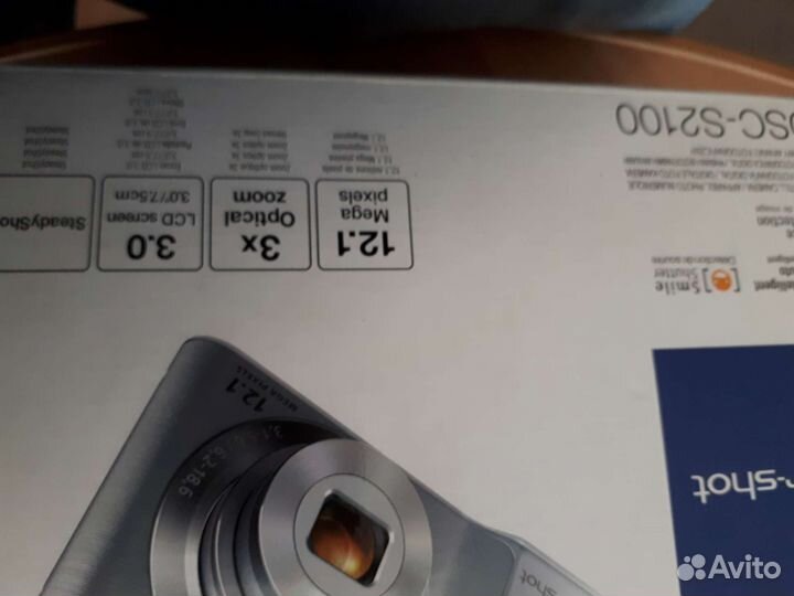 Компактный фотоаппарат Sony cyber-shot