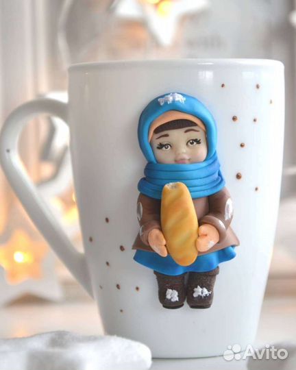 Кружка с декором