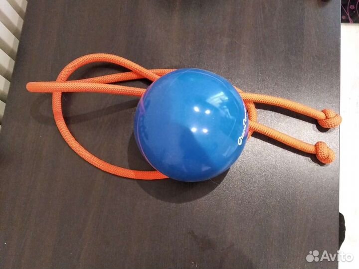 Гимнастический мяч + скакалка гимнастическая