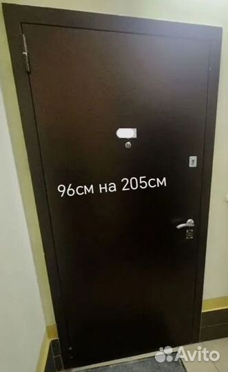 Дверь входная металлическая