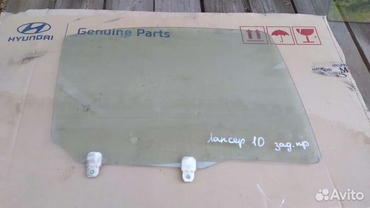 Стекло заднее правое Mitsubishi Lancer 10