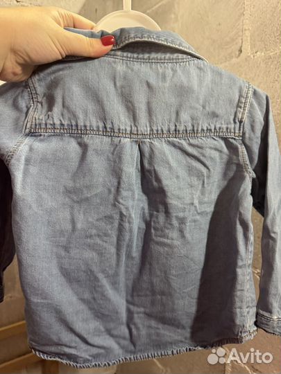 Рубашка джинсовая для девочки Zara 92