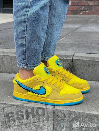 Кроссовки Nike Sb Dunk Low Yellow Bear