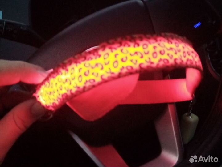 Светящийся ошейник для собак