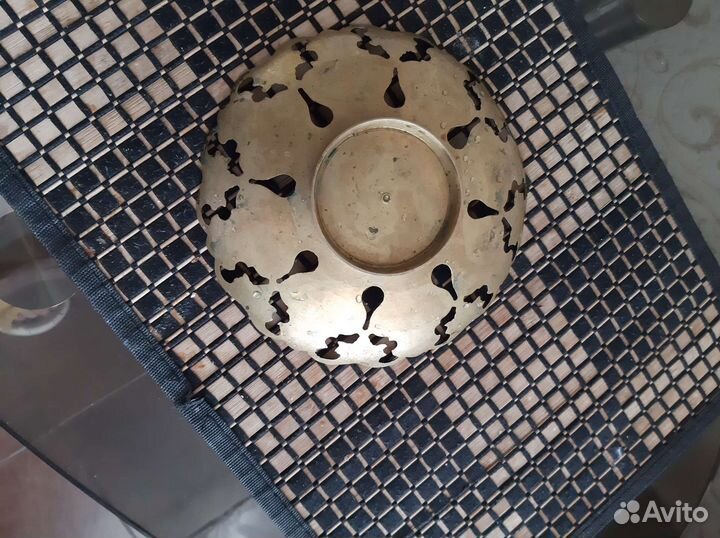 Старинная антикварная тарелка