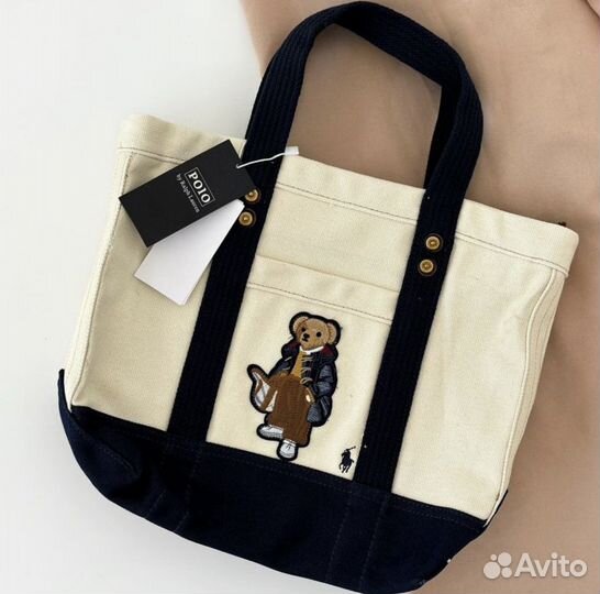 Cумка шопер Polo Bear Ralph Lauren (оригинал)