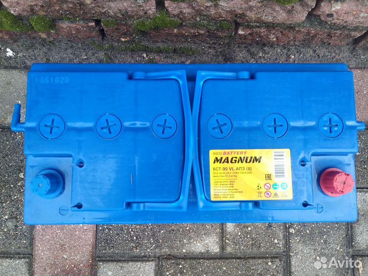 Акб 90 Ач Magnum(уаз,Газ,Иномарки)