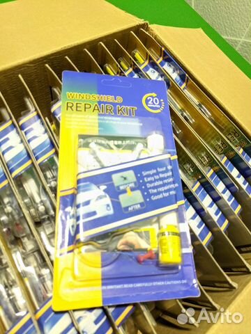 Набор ремонта стекла Windshield Repair Kit (20 MIN