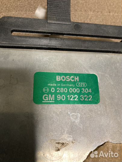 Эбу opel (ascona, kadet, vectra a)