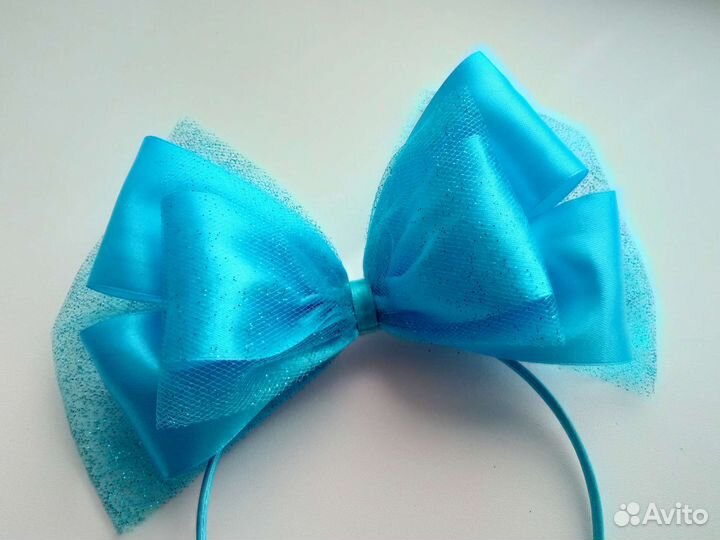 Ободок бант Мальвины, Белоснежки