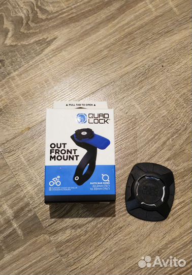 Велокрепление телефона на руль Quad Lock