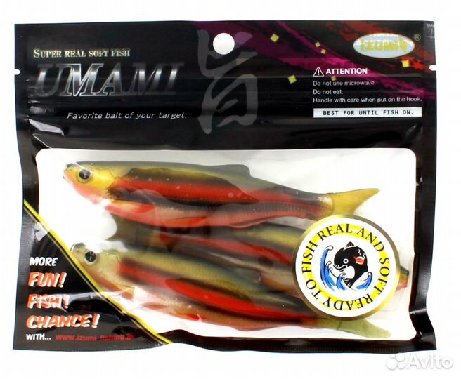 Мягкая приманка izumi Umami 120 (3 шт)