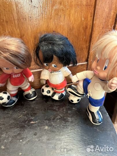 Куклы футболисты СССР