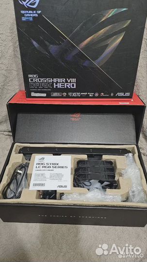 Asus x570 Dark Hero + Ryzen 5950x + 64гбRAM + сжо