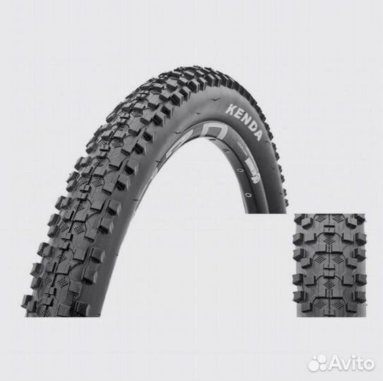 Покрышки kenda 27.5 2.10 (новые) цена за 2