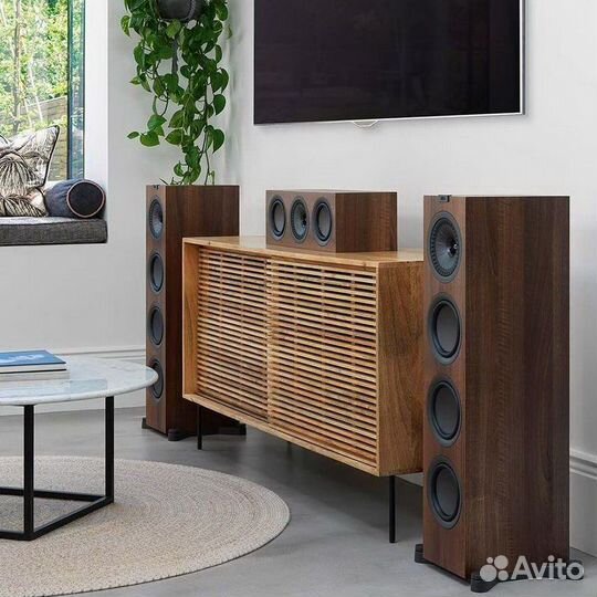 Акустика центрального канала KEF Q250C Walnut