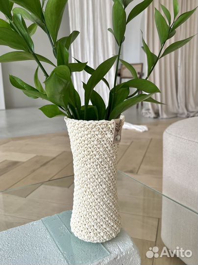 Интерьерная ваза ручной работы