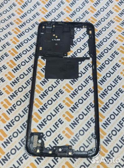 Средняя часть корпуса Xiaomi Redmi Note 11 серый