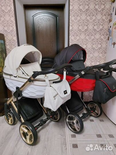 Коляска 2 в 1 adamex chantal