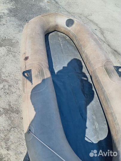 Надувная лодка резиновая бу