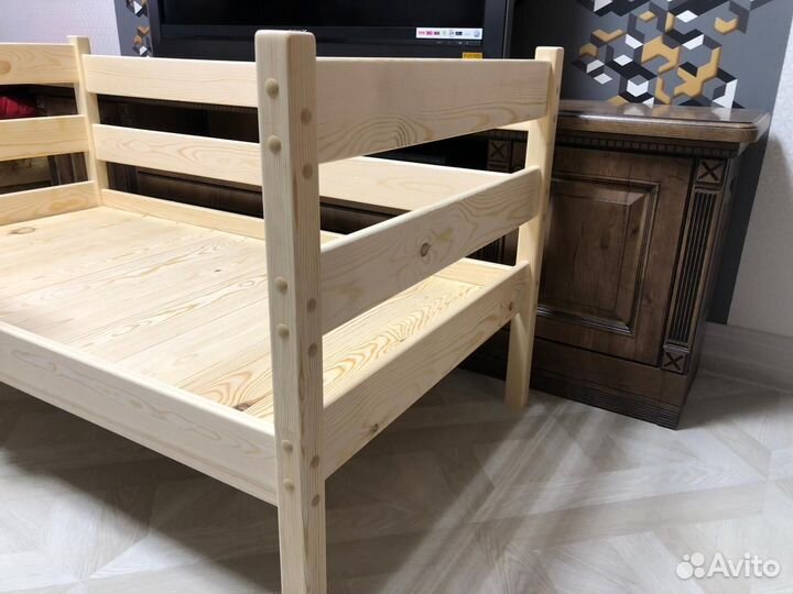 Кроватка детская Тахта (сосна). Новая