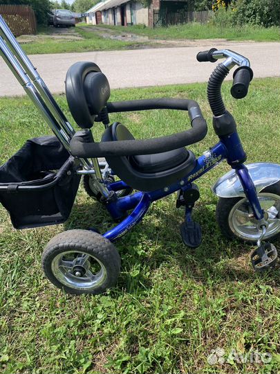 Детский велосипед с ручкой бу