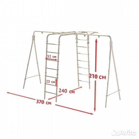 Детский уличный комплекс на дачу