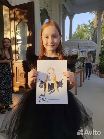 Fashion - иллюстратор, художник на мероприятие