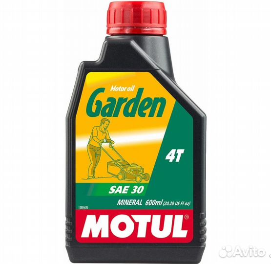 Моторное масло motul Garden 4T SAE 30 0,6л