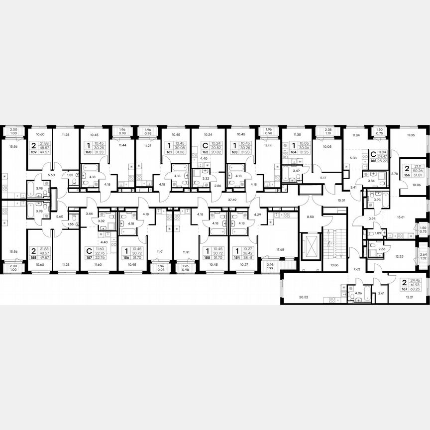 1-к. квартира, 31,2 м², 3/9 эт.